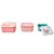 Kit 3 Potinhos Cloudy Rosa - Buba - Imagem 1