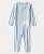 Pijama Macacão sem pezinho Unic Azul - 3T (3 a 4 anos) - Carter's - Imagem 1
