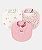 Kit 3 Babadores Tecido Coelho Rosa - Carter's - Imagem 1