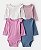 Kit 4 Bodys Babado Ombro - 12m (9 a 12 meses) - Carter's - Imagem 1