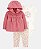 Conj 3 peças Cardigan Floral Little One - 3m (1 a 3 meses) - Carter's - Imagem 1