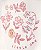 Conj 3 peças Cardigan Floral Little One - 9m (6 a 9 meses) - Carter's - Imagem 2