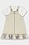 Vestido Laço e Babados Off White - Tam 1 - Up Baby - Imagem 2