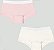 Kit 2 Calcinhas Rosinha/Branca Tam 2 - Up Baby - Imagem 1
