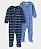 Kit 2 Macacões Barco Azul - 18m (12 a 18 meses) - Carter's - Imagem 1