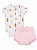 Conjunto Body Cobre Fraldas Vintage Girl Tam M - Mini & Co - Imagem 1