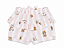 Conjunto Body Shorts Babado Vintage Girl Tam 1 - Mini & Co - Imagem 2