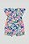Macaquinho Floral Azul/Rosa - Tam GG - Quimby - Imagem 2