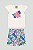 Conjunto Bermuda Ciclista Azul/Rosa - Tam G - Quimby - Imagem 1