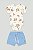 Conjunto Body Short Elefante Avião - Tam RN - Up Baby - Imagem 1