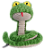 Cobra de Mola Verde - Imagem 1