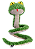 Cobra de Mola Verde - Imagem 2