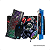 Combo Gamer 4x1, Teclado ABNT2 BPC-K7038 Rainbow, Mouse 2400DPI BPC-M781, Headphone BPC- H1 RGB, Mousepad MP-7035C11 - Imagem 1