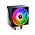 COOLER REDRAGON GAMER GAMDIAS BOREAS M1-610 LED ARGB 12CM P/ INTEL E AMD PRETO BOX - Imagem 1