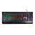 COMBO GAMER 4X1, TECLADO ABNT2 BPC-K7038 RAINBOW, MOUSE 2400DPI BPC-M812, HEADPHONE BPC- M18, MOUSEPAD  MP-7035C37 - Imagem 2