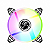 COOLER RGB PARA GABINETE 12X12CM  BRAZILPC BPC-CL-SLIM-RGB COM LED CENTRAL BOX - Imagem 1