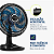 VENTILADOR DE MESA MONDIAL SUPER POWER VSP30AP 60W 127V PRETO/AZUL (OUTLET) BOX - Imagem 1