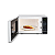 FORNO MICRO-ONDAS MIDEA MRAS21/MRAS22 20L 700W 220V  PRETO/BRANCO (OUTLET) BOX - Imagem 4