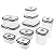 CONJUNTO DE POTES ELECTROLUX 41029853 HERMETICO BRANCO (OUTLET) BOX - Imagem 4