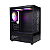 GABINETE MATX BRAZILPC GAMER BPC-3G310 BLACK (1xUSB3.0/VIDRO/ COM 3 COOLERS RAINBOW) SEM FONTE BOX - Imagem 3