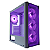 GABINETE ATX BRAZILPC GAMER BPC-T02B BRANCO C/ 4 COOLER (1xUSB3.0/2xUSB/LATERAL DE VIDRO/FRENTE MASH) S/ - Imagem 2