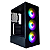 GABINETE ATX BRAZILPC GAMER BPC-3A505 BLACK (2xUSB/VIDRO/ C/ 3 COOLERS RAINBOW) S/ FONTE BOX - Imagem 1