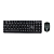 KIT SEM FIO TECLADO/MOUSE BRAZILPC BPC-5271/17 USB BOX IF - Imagem 1