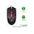 MOUSE C/FIO USB 5+ GAMER START 2.0 MG-03R 800 DPI PRETO/VERMELHO BOX - Imagem 4