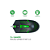MOUSE C/FIO USB 5+ GAMER START 2.0 MG-03G 800 DPI PRETO/VERDE BOX - Imagem 4