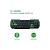 TECLADO GAMER C/FIO USB 5+ GAMER START 2.0 TG-03G PRETO/VERDE 1.5M BOX - Imagem 2