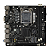 Placa Mãe BrazilPC BPC-H61CM.2-G Mini ITX LGA 1155 H61 DDR3 HDMI VGA M.2 Rede Gigabit OEM - Imagem 1
