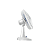 Ventilador de Mesa Mondial Super Power VSP-40-W 40cm 140W 6 Pás 3 Velocidades 127V Branco/Azul Outlet Open - Imagem 3