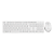 KIT S/ FIO TECLADO/MOUSE BRAZILPC BPC-5C21/4R408 C/ BATERIA USB BRANCO BOX IF - Imagem 1