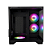 GAB. MATX BRAZILPC GAMER BPC-240 BLACK C/ 3 COOLER ARCO IRIS (2xUSB+1xUSB3.0+AUDIO) S/ FONTE BOX - Imagem 2