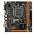 Placa Mãe Brazil PC H310/B250M.2-STG Intel LGA 1151 DDR4 M.2 HDMI USB 3.0 - Imagem 1