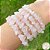 Pulseira de Quartzo Rosa (cascalho) - Imagem 1