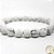 Pulseira de Howlita Branca (esfera) - Imagem 3