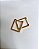 Brinco Quadrado Liso Folheado a Ouro 18K - Imagem 4
