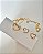 Conjunto Brinco e Colar Coração Delicado Feminino Folheado a Ouro18k - Imagem 2