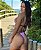 Biquini Ibiza Cortininha Listras Rosa Bebê - Imagem 5