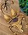 Biquíni Santorini Dourado Luxury Collection Empina Bumbum - Imagem 1