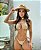 Biquíni Santorini Crochê Nude Handmade Collection  Reversível e Empina Bumbum - Imagem 1