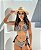 Biquíni Santorini Listras  Preto e Branco Revesível e Empina Bumbum - Imagem 1