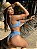 Body Mykonos Renda Azul Candy Neon Handmade Collection - Imagem 5