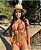 Biquíni Santorini Crochê Laranja Neon  Handmade Collection Reversível e Empina Bumbum - Imagem 2