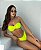 Biquíni Cancún Tomara que Caia Amarelo Neon Glow com Fivela - Imagem 2