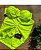 Mini Saia Franzida Glow Amarelo Neon - Imagem 1