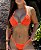 Biquíni Rio Fita Renda Laranja Neon Handmade Collection - Imagem 1