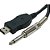 Cabo Usb 2.0 Instrumental P10 Ativo 3 metros Profissional - Imagem 1