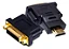 Adaptador Hdmi M X Dvi 24+5 Fêmea - Imagem 1